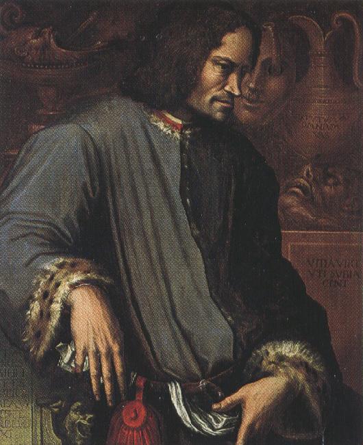 Sandro Botticelli Giorgio Vasari,Portrait of Lorenzo the Magnificent (mk36) oil painting image